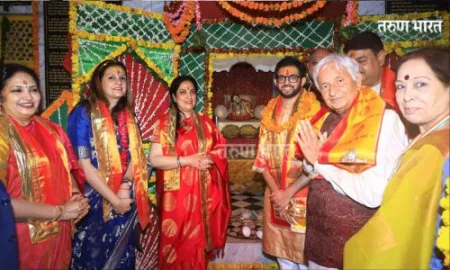 Aditya Thackeray inaugurated Krishna temple