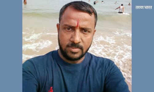 कारने पाठीमागून जोरात धडक दिल्याने मोटर सायकलस्वार जागीच ठार! motorcyclist was killed