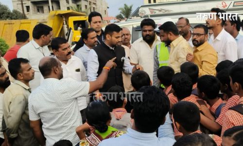 पंचगंगा नदीशेजारी दर्ग्याजवळ उड्डाणपुलाची मागणी; खासदार धैर्यशील माने यांनी केली पहाणी