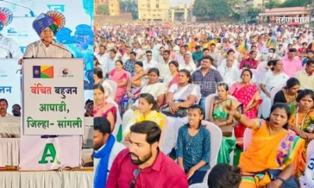 मोदींचे लुटारू सरकार घालविण्यासाठी कटीबद्ध व्हा : प्रकाश आंबेडकर Prakash Ambedkar