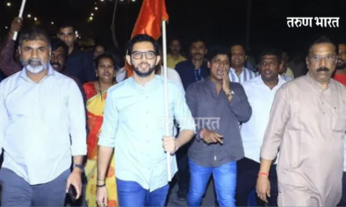 आदित्य ठाकरेंवर गुन्हा दाखल; लोअर परळ पूलाचे बेकायदेशीर उद्घाटन केल्याचा आरोप Aditya Thackeray