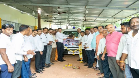 सी.एस.आर मधून वेंगुर्ले शहरास रुग्णवाहिका प्राप्त