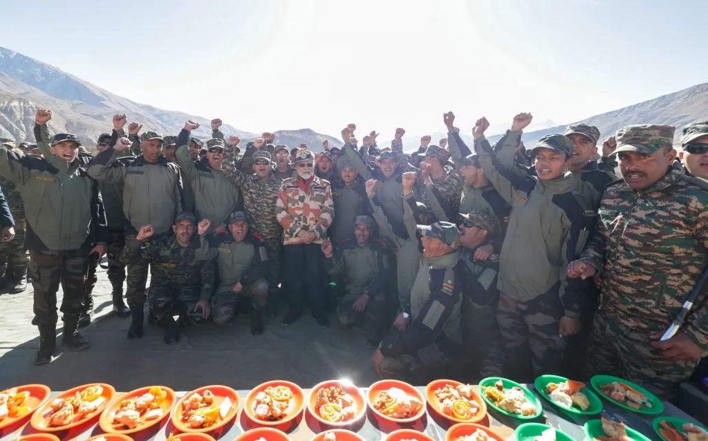 A place with an army is as sacred as a temple!