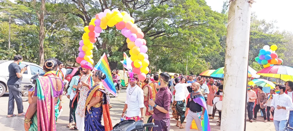 'Pride walk' of third parties in the city