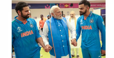 पंतप्रधान मोदींकडून भारतीय संघाचे सांत्वन Condolences to the Indian team from PM Modi