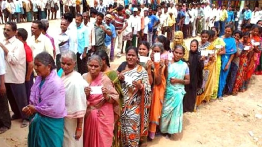 तेलंगणात 5 वाजेपर्यंत 63.94 टक्के मतदान 63.94 percent polling till 5 pm in Telangana