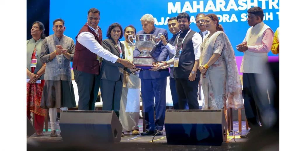 राष्ट्रीय क्रीडा स्पर्धेत महाराष्ट्राचा जयजयकार! Cheering for Maharashtra in National Sports Competition!