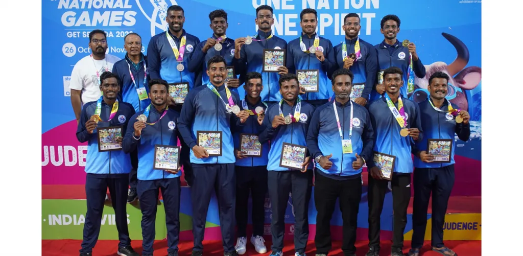 Historic gold medal for Maharashtra men's team in water polo