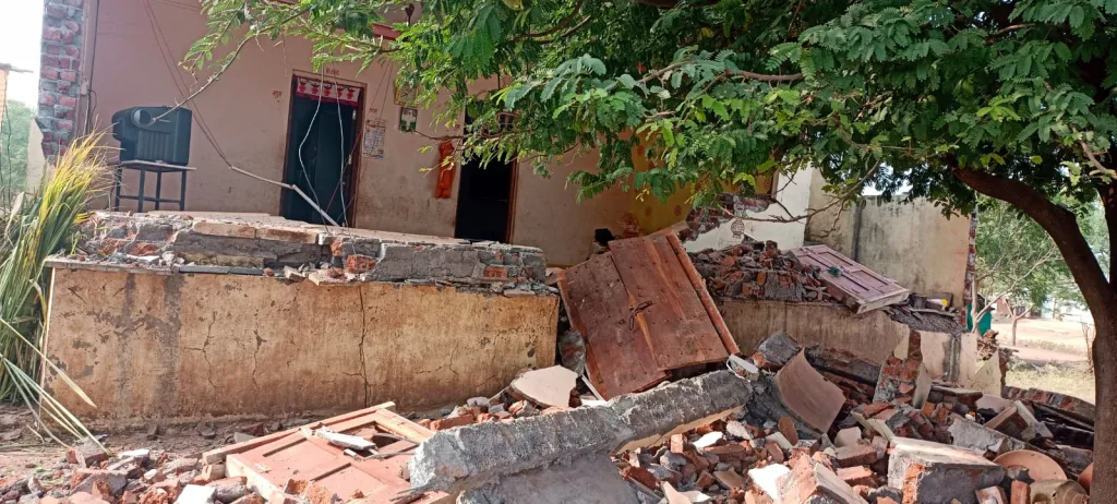 Domestic gas cylinder explosion in Hatturgaon