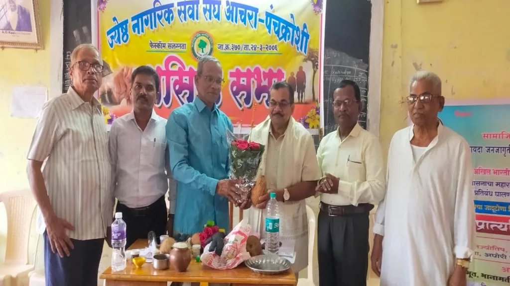 संतांचे विचार हेच खरे अंधश्रद्धा निर्मूलनाचे स्त्रोत – विजय चौकेकर