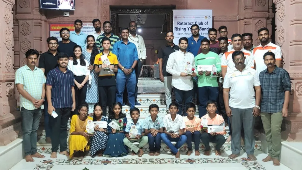 बांदा येथे किल्ले स्पर्धेचे पारितोषिक वितरण संपन्न