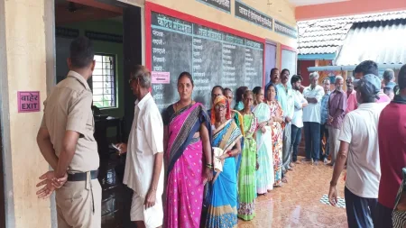 आचरा ग्रामपंचायतसाठी शांततेत मतदान सुरु