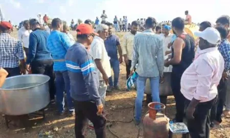 arrange food for swabhimani farmers