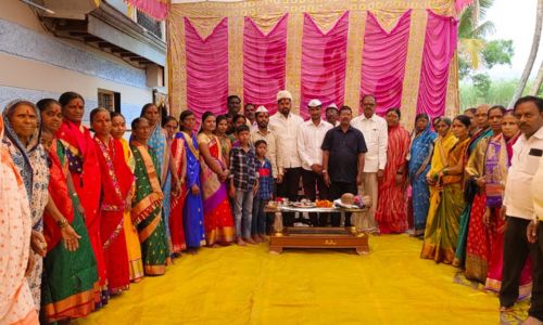 Gram Panchayat Member's Gift to 200 Sisters
