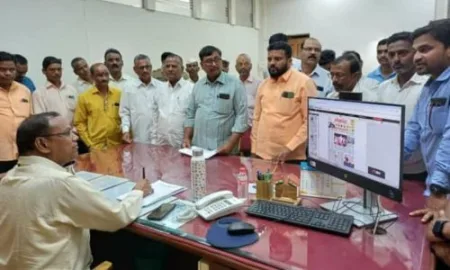 Dhamani Residents Surrender to the District Collector