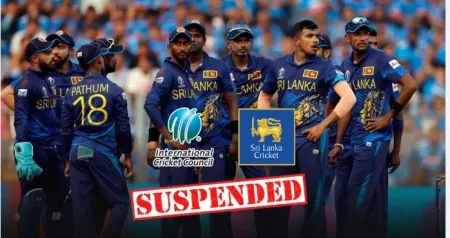 ‘आयसीसी’कडून श्रीलंकेवर निलंबनाची कारवाई Suspension action on Sri Lanka by ICC