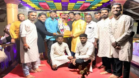 निरवडे -कोनापाल भजन स्पर्धेत पिंगुळी रवळनाथ प्रासादिक मंडळ प्रथम