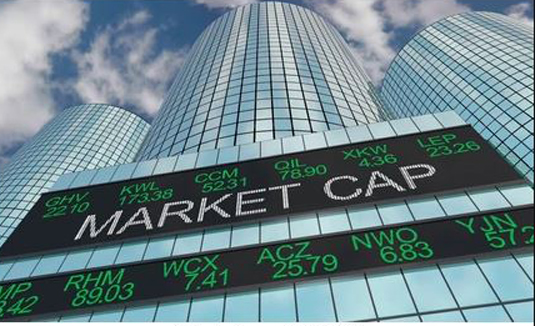 Market capitalization value of 9 companies increased by 97 thousand crores
