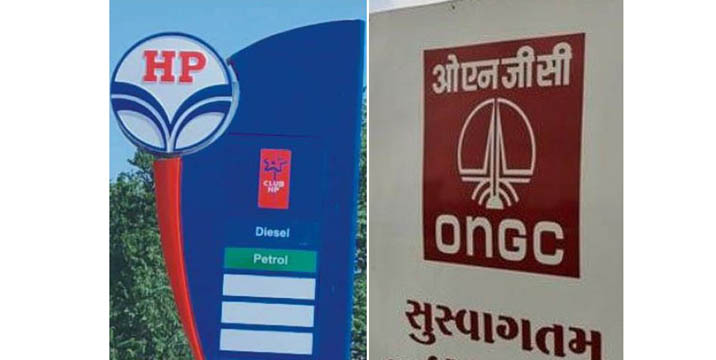 Shares of oil, air sector companies increased