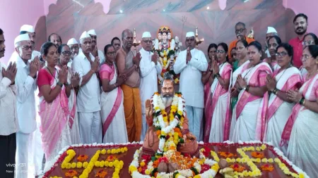 प. पु प्रेमानंद स्वामी कुडाळकर महाराजांचा पुण्यतिथी सोहळा उत्साहात