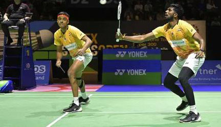 Satwik-Chirag lost in the first round