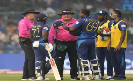 पंचांचा ‘तो’ निर्णय अचूक 'That' decision of the umpire is correct