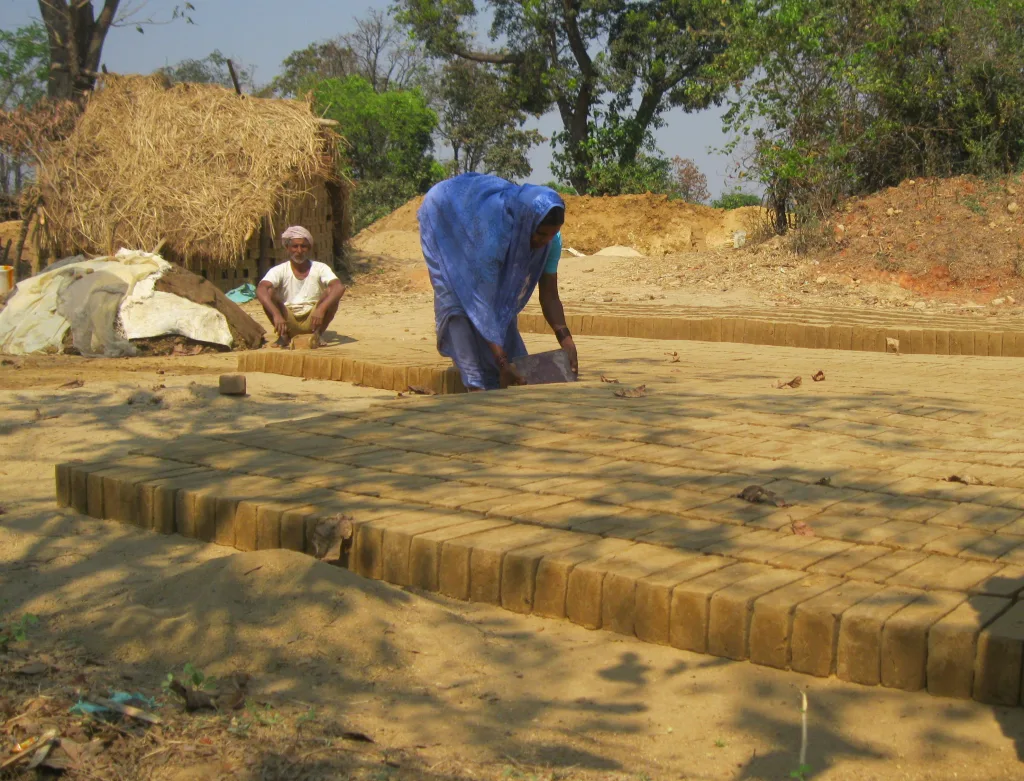 Brick production started in Khanapur taluka