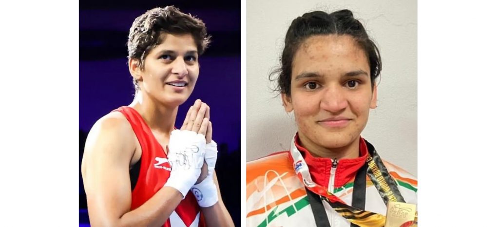 जस्मीन, अरुंधती यांना सुवर्णपदके Gold medals for Jasmin, Arundhati
