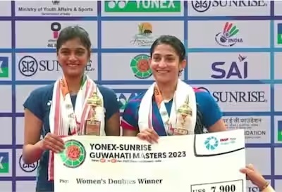 अश्विनी-तनिषा दुहेरीत अजिंक्य Ashwini-Tanisha undefeated in doubles