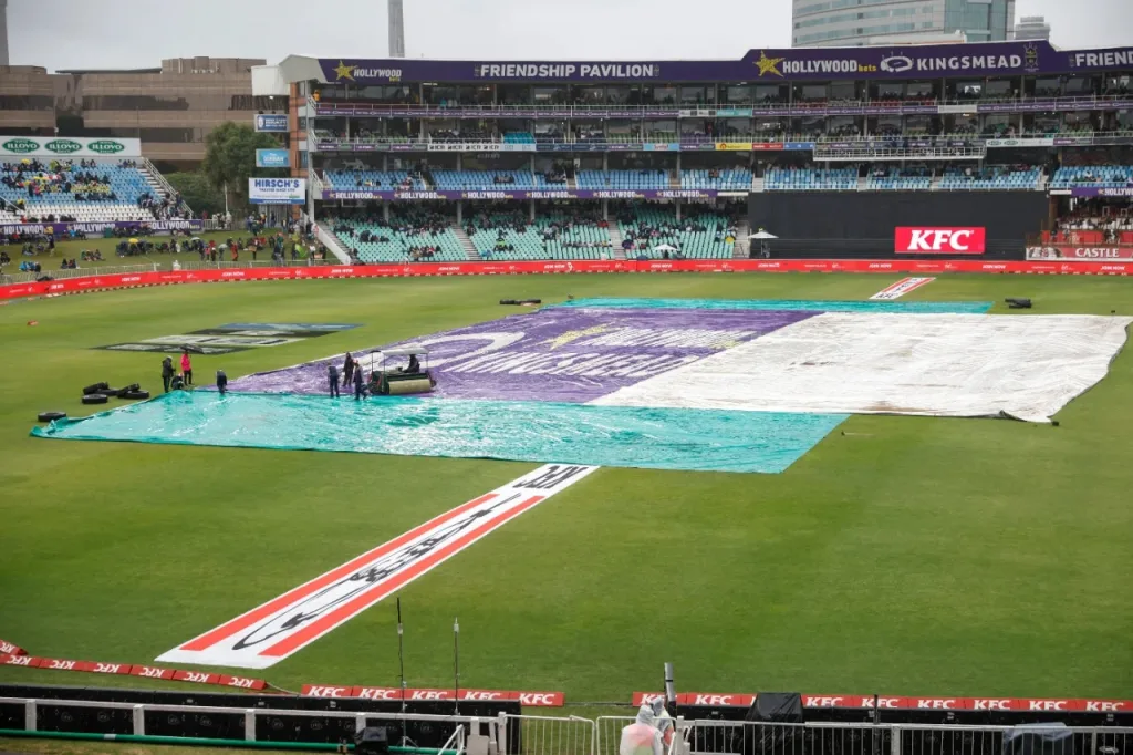 First match canceled due to rain