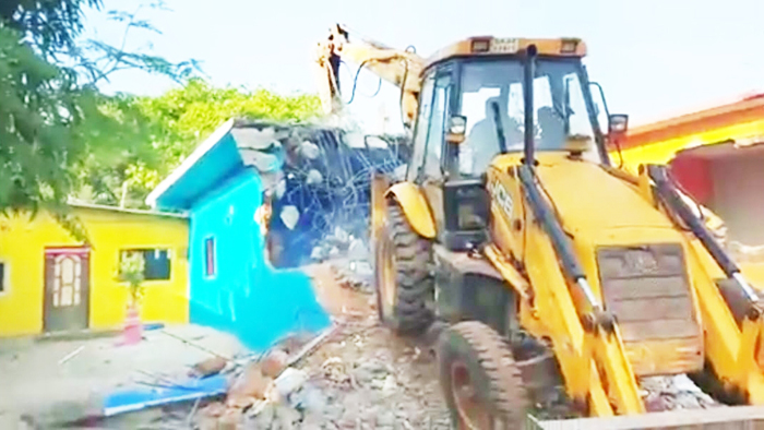 64 illegal houses demolished in Sankwal