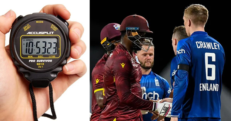 इंग्लंड – वेस्ट इंडिज ‘टी-20’तून ‘स्टॉप क्लॉक’ चाचणीला प्रारंभ England - West Indies 'Stop Clock' test starts from 'T20'