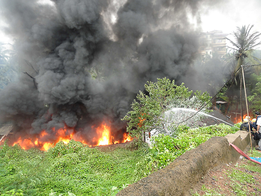 Matve Daboli's fuel spill threatens to pass through Dhaktale