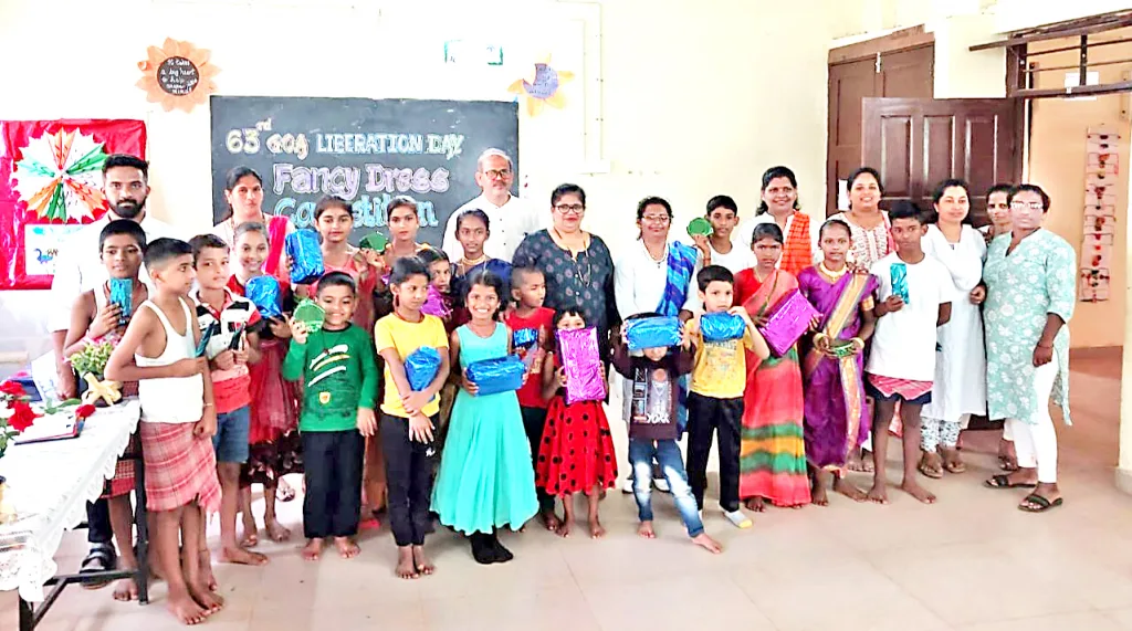 Goa Liberation Day Costume Competition at Govt School, Kuthali