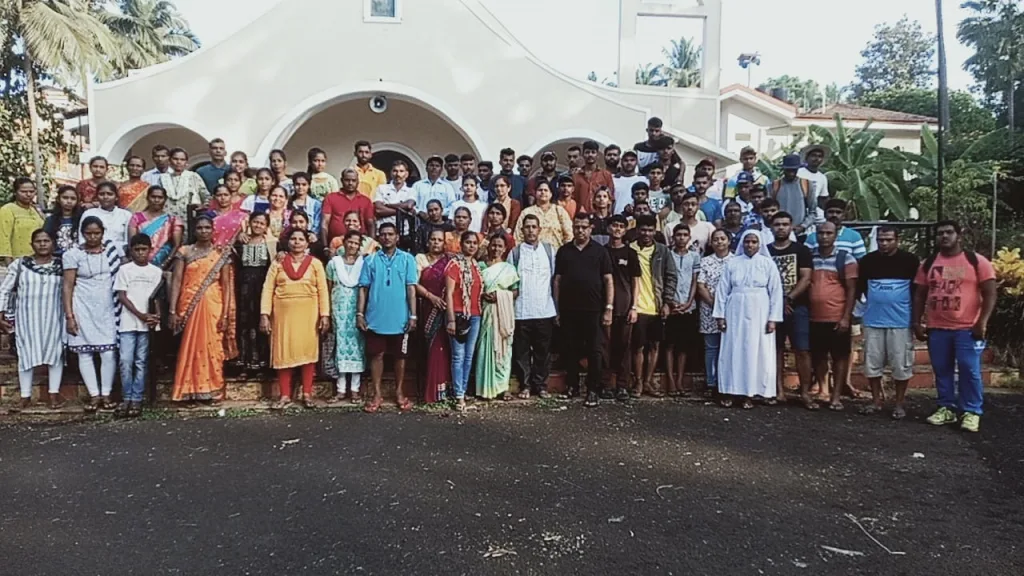 Of the pilgrims from the neighboring state who came for the Old Goa Fest