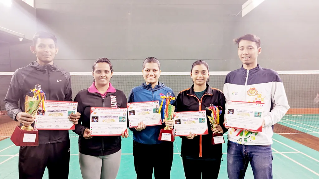 Namrata, Reha, Vaishnavi, Helix, Fulram University Blue