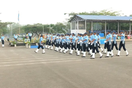 एअरमन ट्रेनिंग स्कूलच्या प्रशिक्षणार्थींचा दीक्षांत समारंभ Convocation ceremony of trainees of Airman Training School