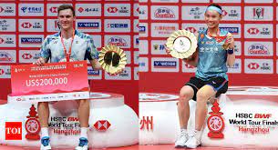 अॅक्सेलसेन, ताय त्झु यिंग वर्ल्ड टूर फायनल्समध्ये विजेते Axelsen, winner of the Tai Tzu Ying World Tour Finals