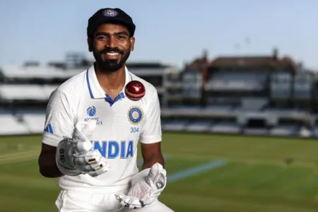 Bharat as captain of India A team