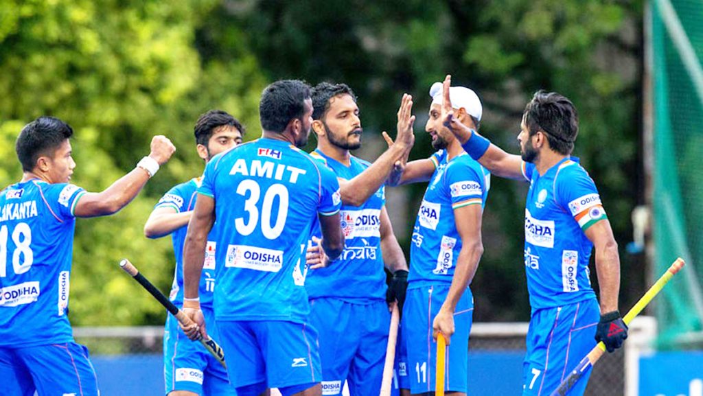 Indian hockey team's only win in the tournament