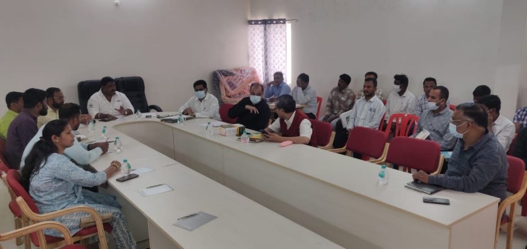 Discussion about Corona in the standing committee meeting