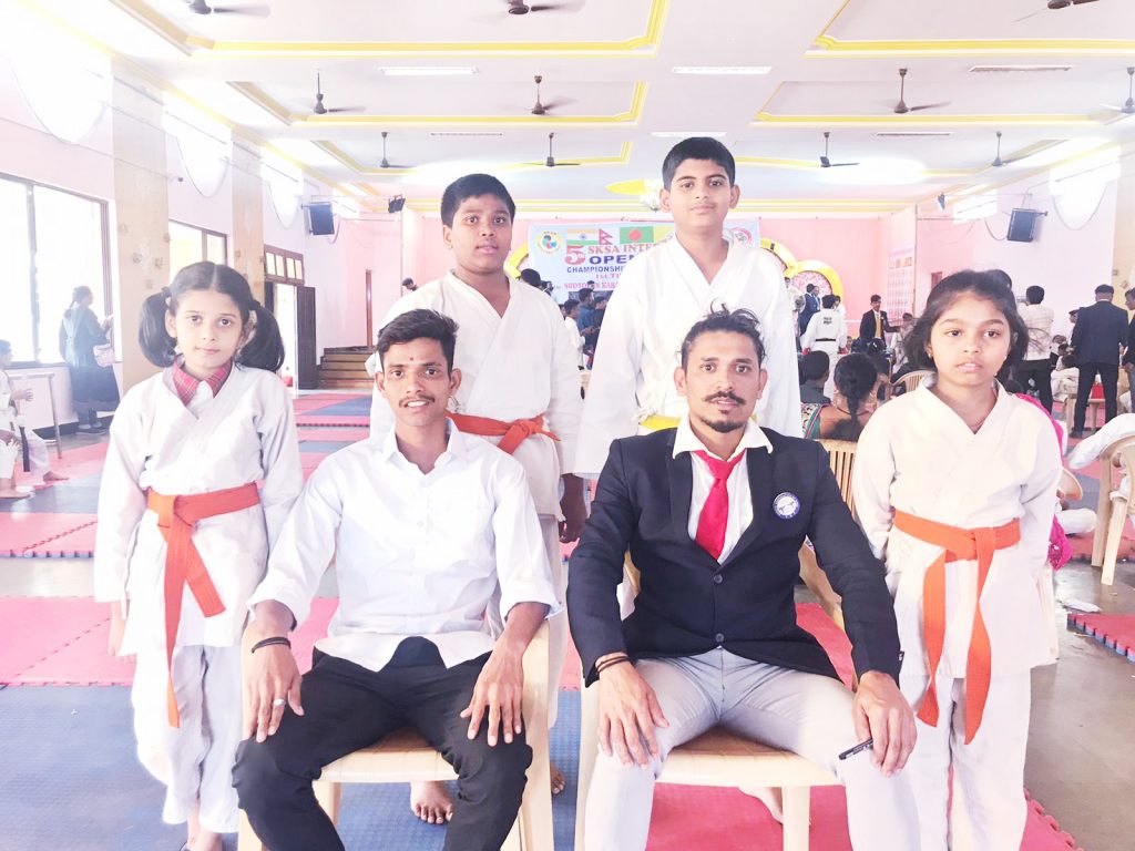 कराटे स्पर्धेत शोटोकान कराटे डू संघटनेला यश Success of Shotokan Karate Do Organization in Karate Competition