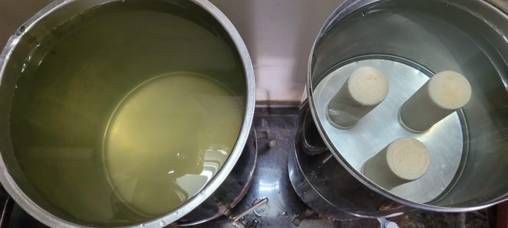 Contaminated water supply in Bapat Galli area