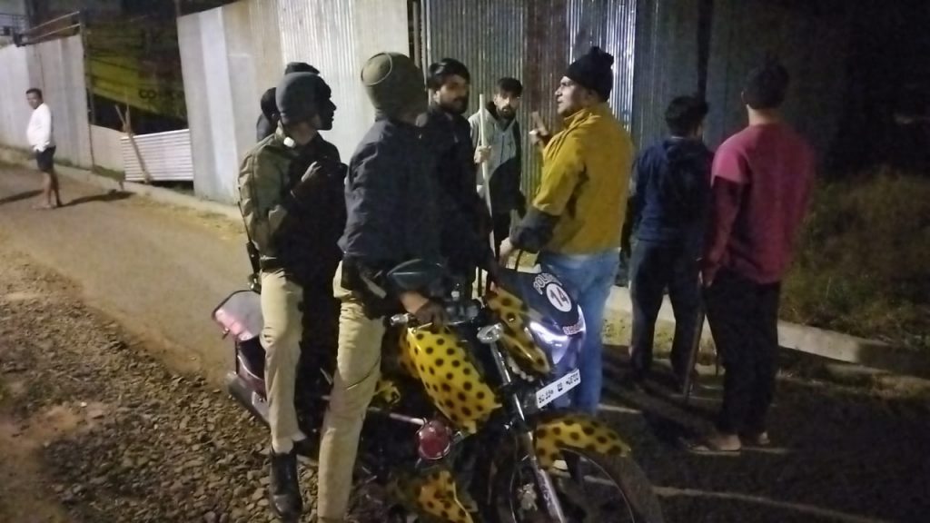 Anandnagar residents lost their sleep again on Monday night