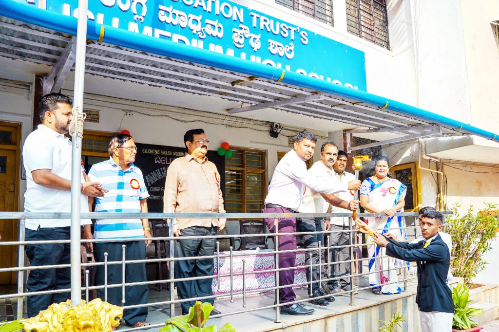 In Chitnis school's sports competition excitement