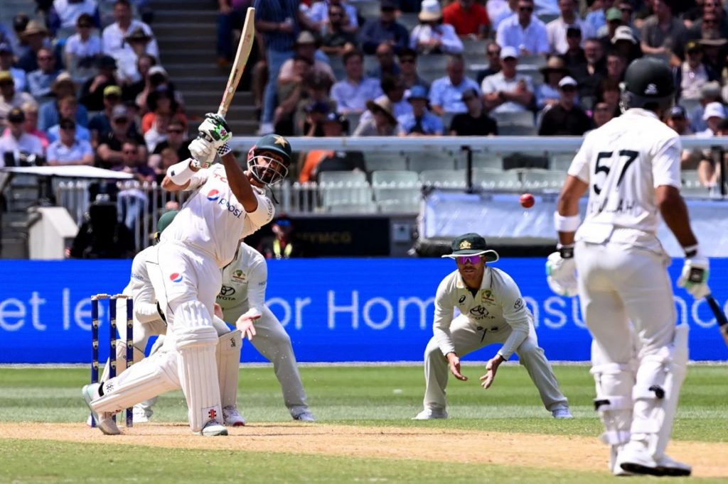 Pakistan trailed by 124 runs in the first innings