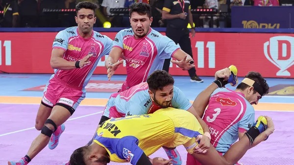 Jaipur-Dabang Delhi match tied