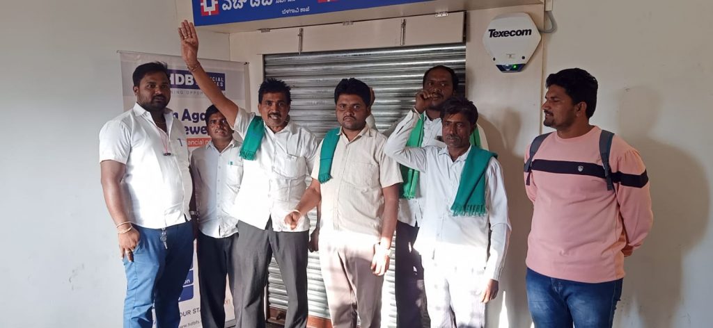 Farmers' agitation at the door of finance
