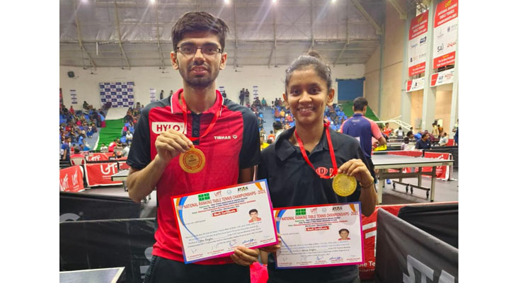 Manav Thakkar, Sreeja Akula Winners