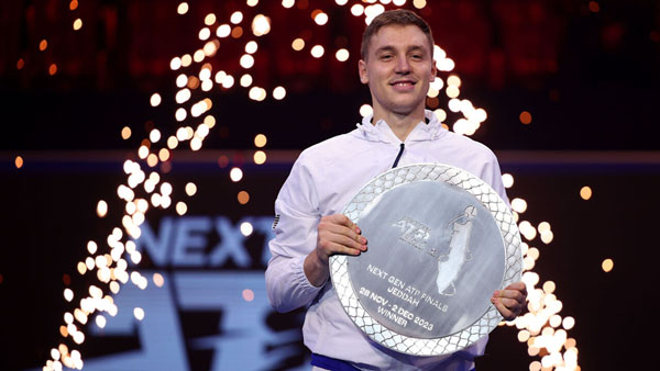 Serbia's Medjedovic is the winner